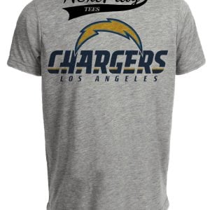 Los Angeles Chargers Retro Gray Sublimated T-Shirt
