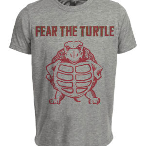 Maryland Terrapins Fear The Turtle Retro 1979 Artwork Heather Gray Sublimated T-Shirt