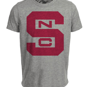 NC North Carolina State Wolfpack Retro 1969 Artwork Heather Gray Sublimated T-Shirt